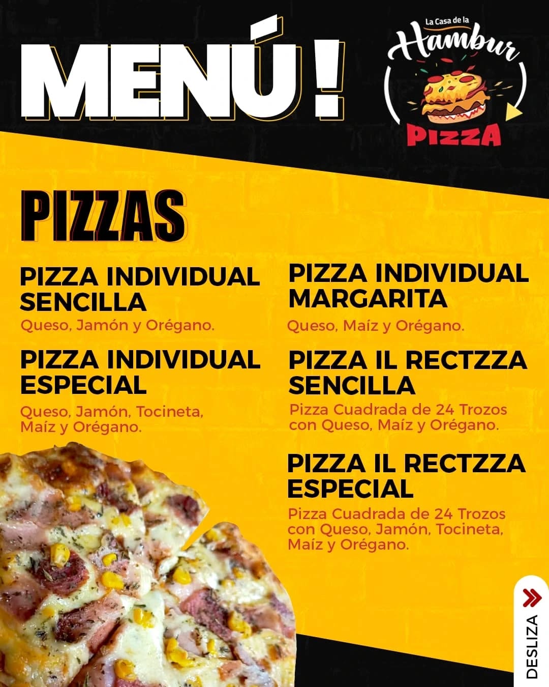 Pizza Individual Sencilla